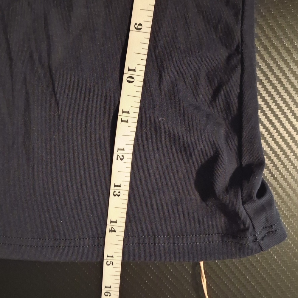 NWT OGL Eco-SkinKiss Matte Rib Tube Top & Mermaid Midi Skirt Set Midnight Navy L - Picture 12 of 16